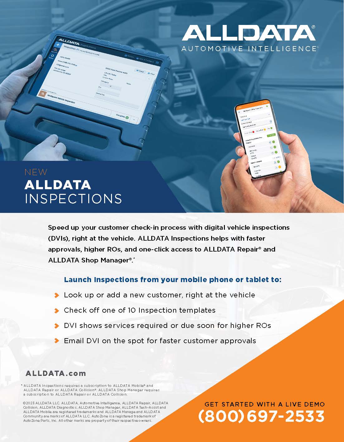 ALLDATA INSPECTIONS FLYER