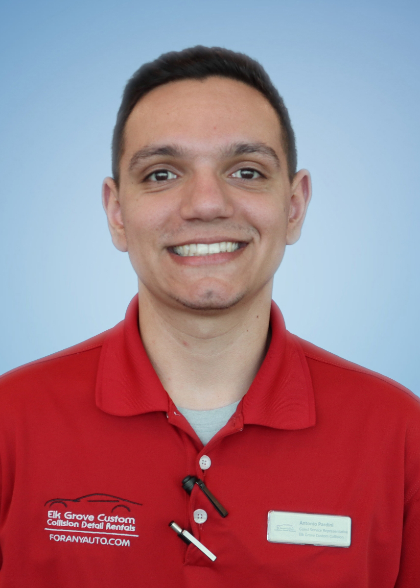 Antonio Pardini, Elk Grove Collision Center Manager